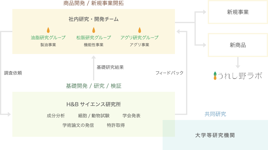 研究体制図